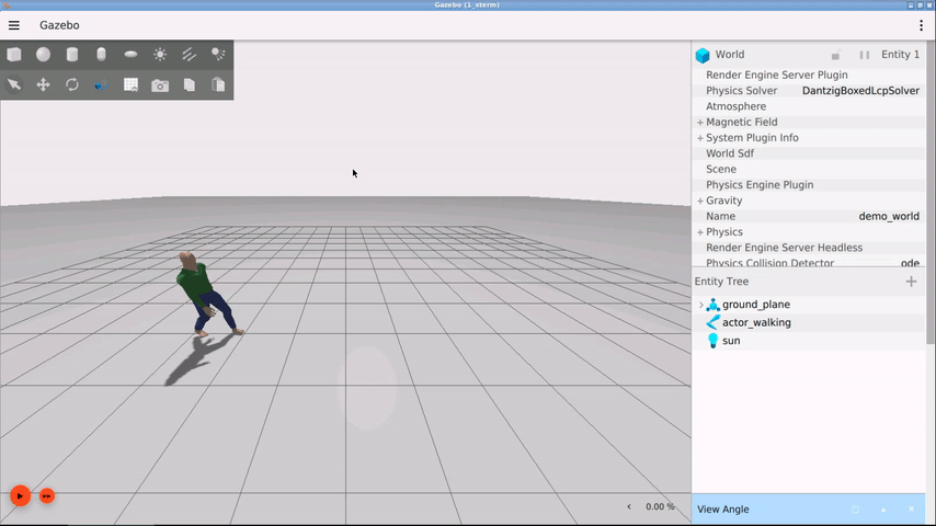"Actor Skeleton Animation"